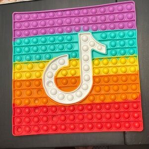 Colorful Pop It Fidget Toy
